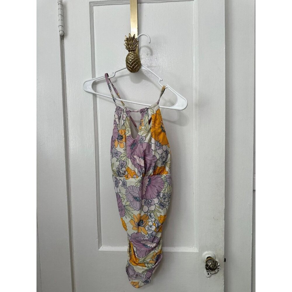 Women’s size X-large floral bathing suit